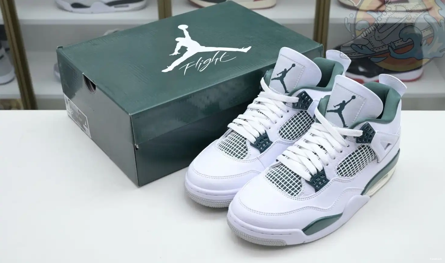 Air Oxidized 4 Green Jordan 0429
